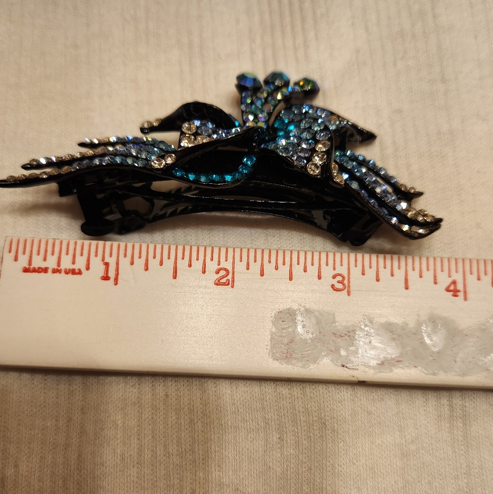 Barrette Sparkling Rhinestone - Picture 2 of 3